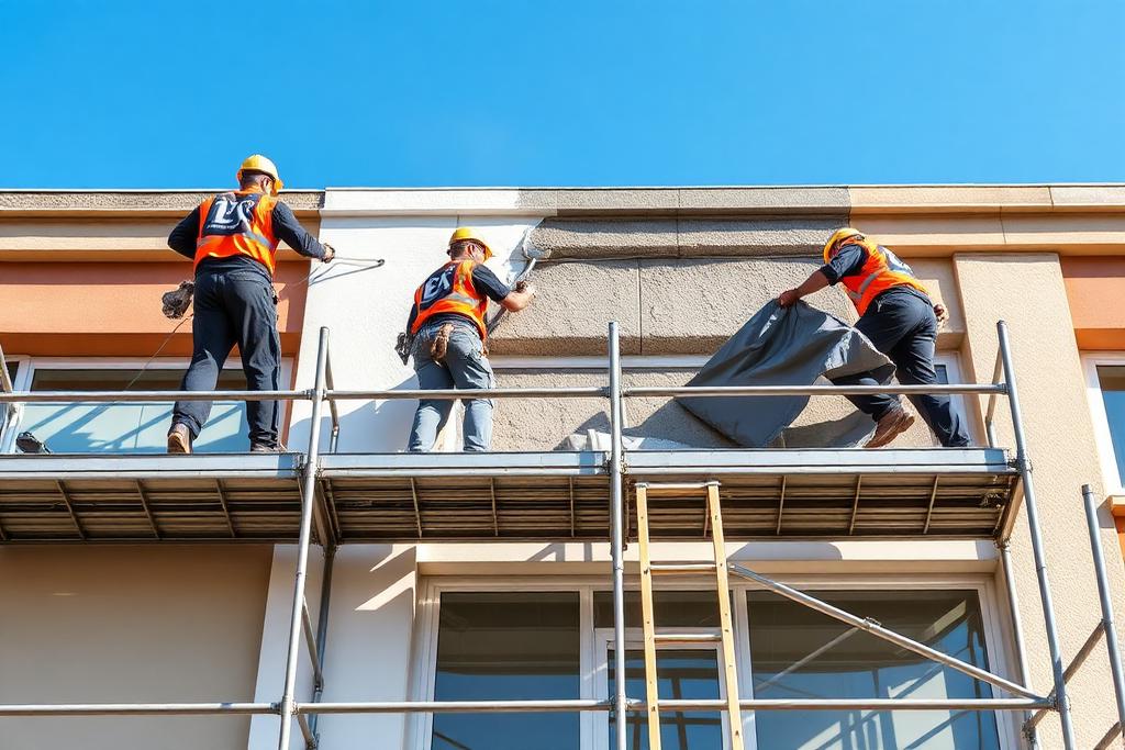 Fachadas — servicio profesional de REMODEL BIS en Barranquilla