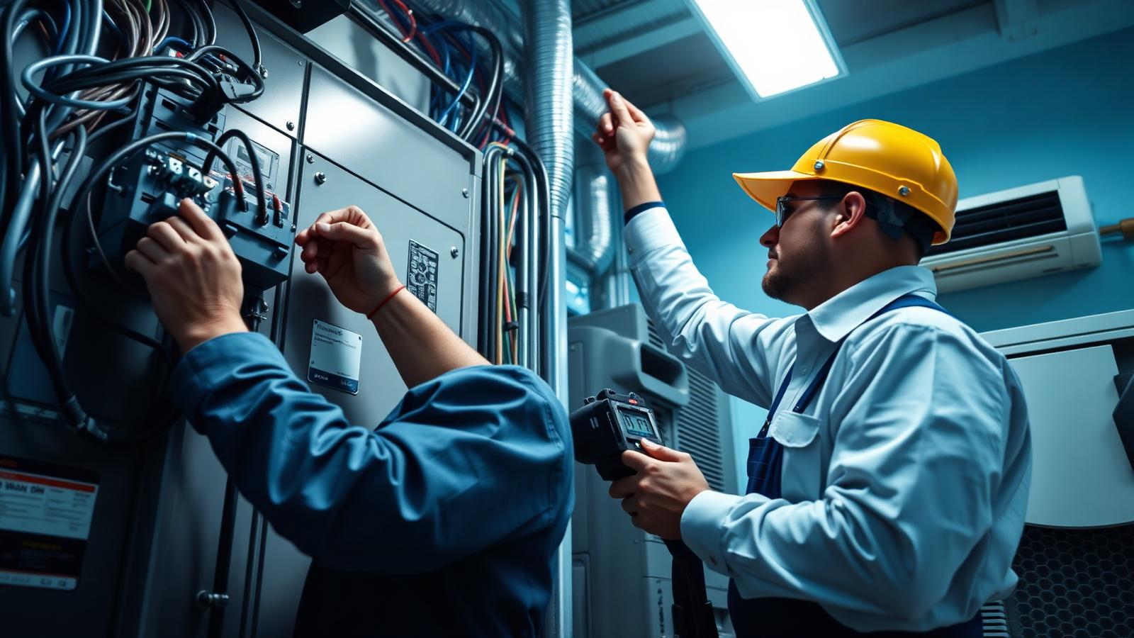 Servicios técnicos de electricidad y refrigeración