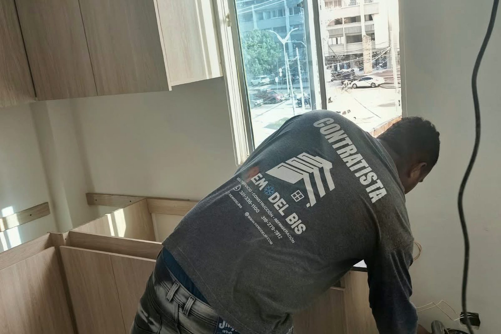Remodelación e instalación de cocina integral