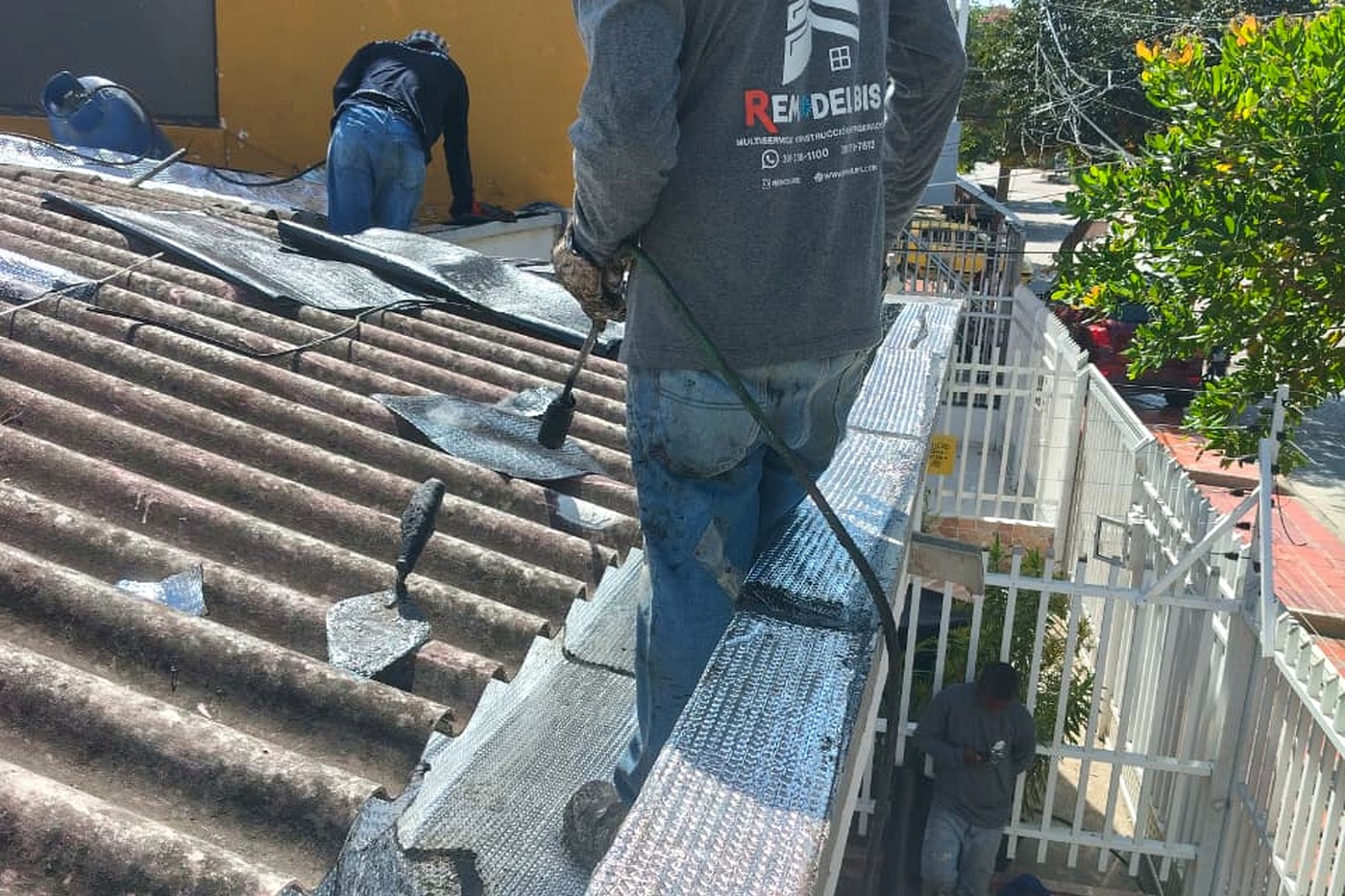 Cubiertas — servicio profesional de REMODEL BIS en Barranquilla