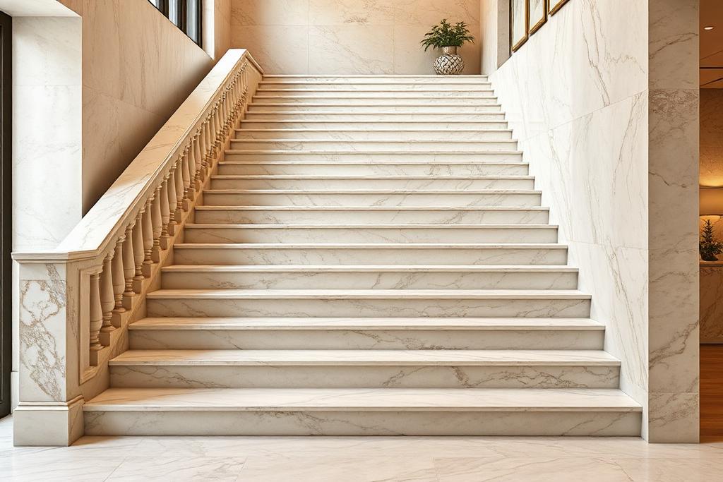 Escaleras en piedra — servicio profesional de REMODEL BIS en Barranquilla