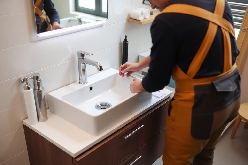 Lavamanos — servicio profesional de REMODEL BIS en Barranquilla