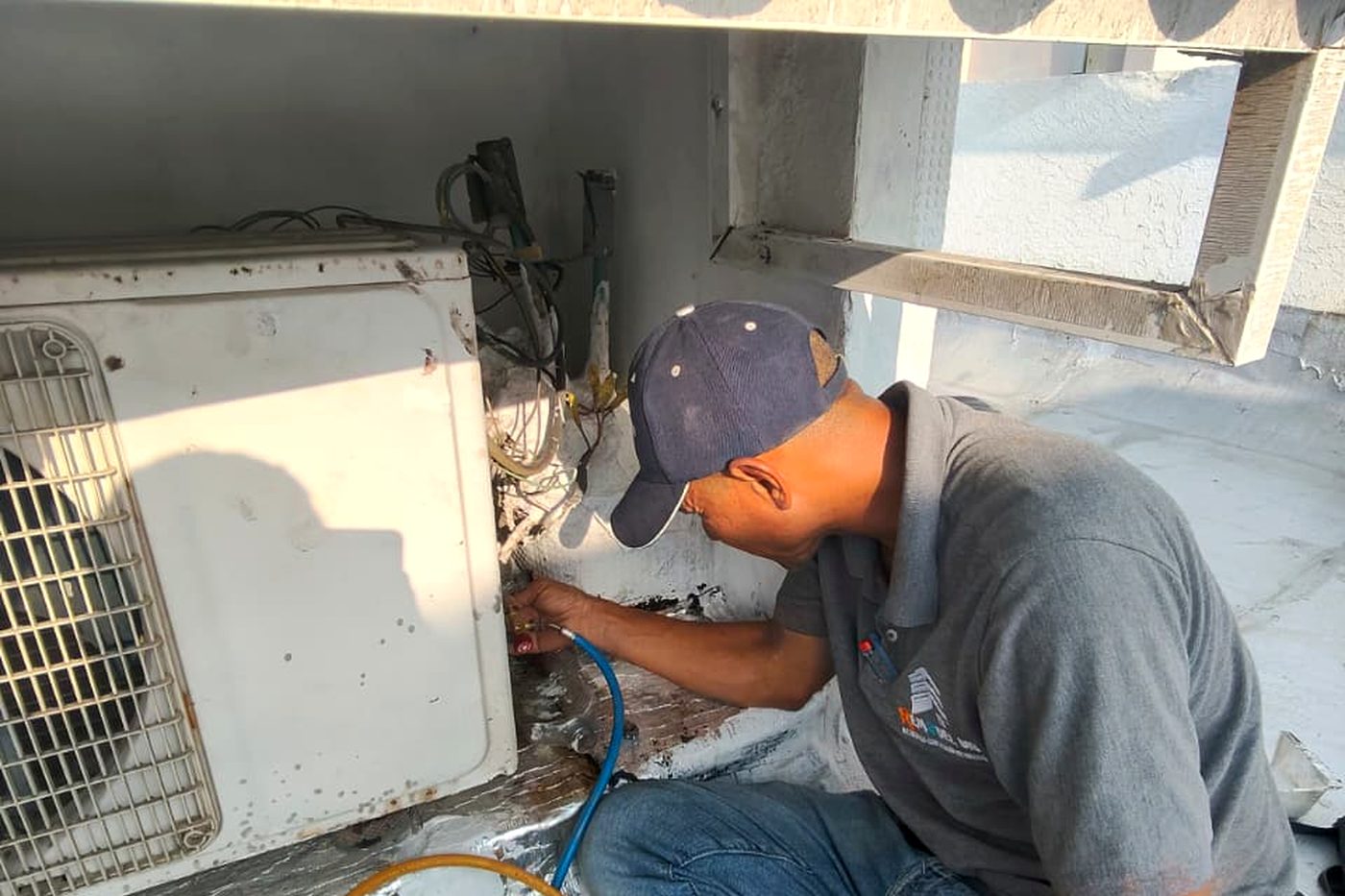 Instalación de aire acondicionado — servicio profesional de REMODEL BIS en Barranquilla